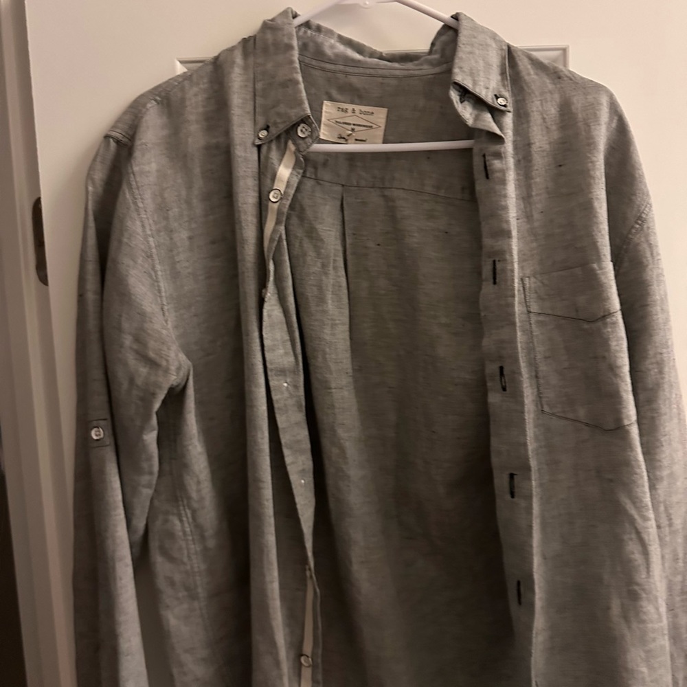 Rag&Bone casual button down. Lightweight. Good condition!